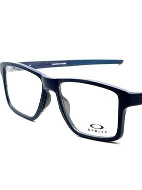 NEW OAKLEY CHAMFER SQUARED OX8143-0454 Universe Blue Men Eyeglasses 54mm 16 140